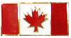 Canadian Flag Souvenir Metal Pin