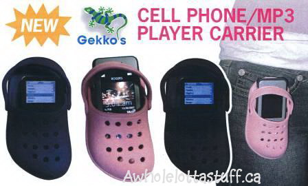 Gekko's Cell Phone/ MP Player Carrier