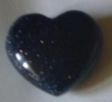 Blue Sandstone Puffy Heart