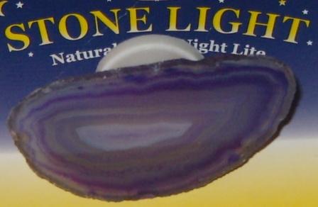 Natural Agate Stone Night Light