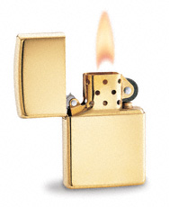 Zippo 18k Solid Gold product code 195